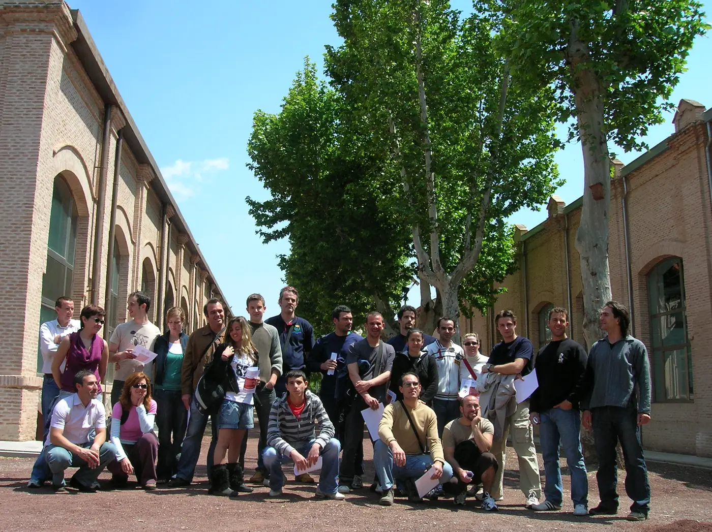 El grupo de aquellas Jornadas.